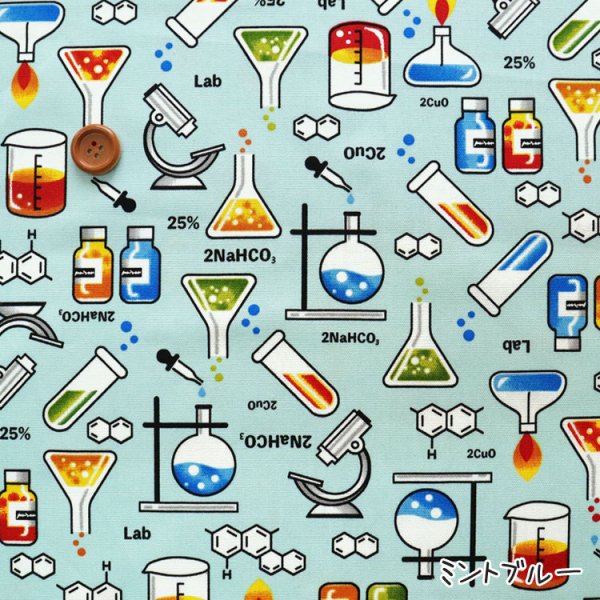 Photo2: 【1米 價格】🟤日本製｜💢 非 現貨｜🇯🇵 日本製｜100% 棉 ~ 牛津布｜Science 科學｜2025年 11月 (2)