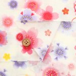 Photo2: 【1米 價格】🟡日本製｜💢 非 現貨｜🇯🇵 日本製｜100% 棉 ~ 薄｜櫻花｜2025年 11月 (2)