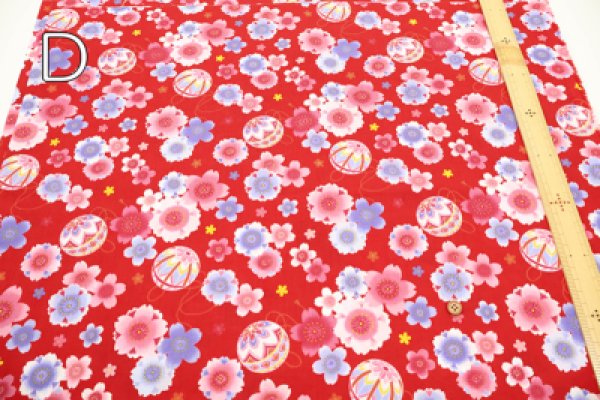 Photo5: 【1米 價格】🟡日本製｜💢 非 現貨｜🇯🇵 日本製｜100% 棉 ~ 薄｜櫻花｜2025年 11月 (5)