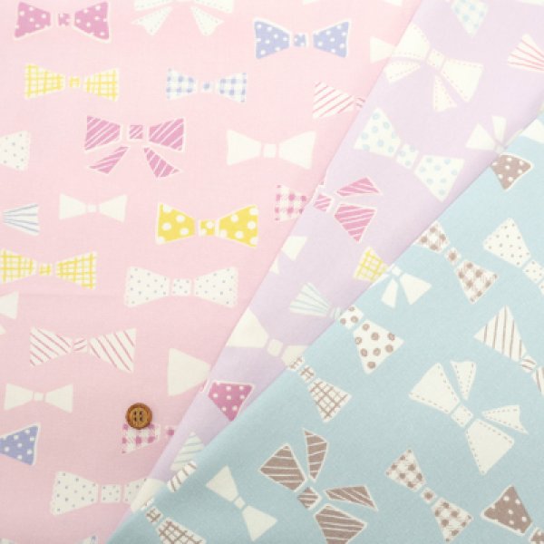 Photo1: 【1米 價格】🟡日本製｜💢 非 現貨｜🇯🇵 日本製｜100% 棉 ~ 牛津布｜甜美絲帶｜2025年 11月 (1)