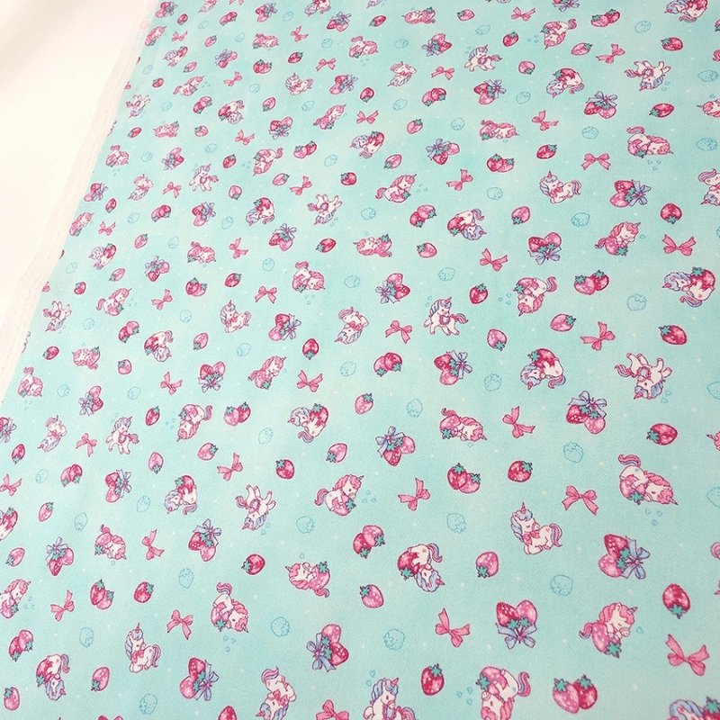 Photo5: 【1米 價格】🟡日本製｜💢 非 現貨｜🇯🇵 日本製｜100% 棉 ~ 牛津布｜Unicorn🍓strawberry｜2025年 11月 (5)