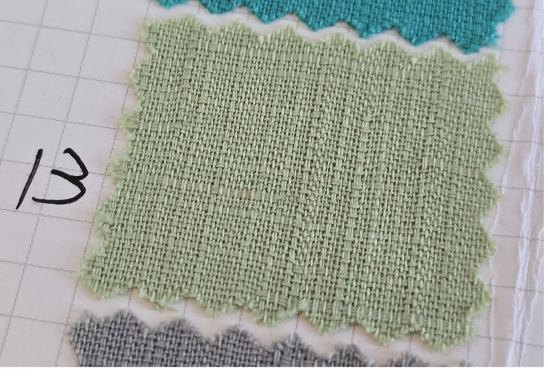 Photo2: 🔥 瘋狂亂減｜‼️不適用於 滿 $350 包郵 及 滿 $600 減 $30｜🇹🇼 台灣布  節紗布｜13-草綠 0.5碼 現貨 (2)