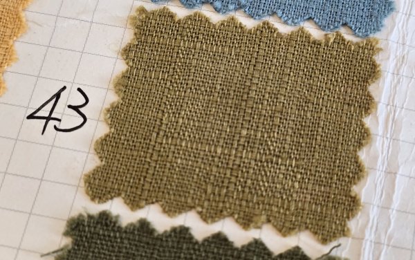 Photo1: 🔥 瘋狂亂減｜‼️不適用於 滿 $350 包郵 及 滿 $600 減 $30｜🇹🇼 台灣布  節紗布｜43-苔蘚綠 0.5碼 現貨 (1)