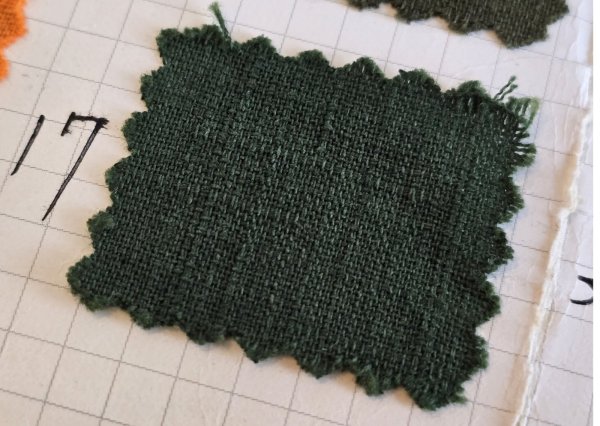 Photo1: 🔥 瘋狂亂減｜‼️不適用於 滿 $350 包郵 及 滿 $600 減 $30｜🇹🇼 台灣布  節紗布｜17-常春藤綠 1碼 現貨 (1)