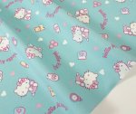 Photo1: 【1米 價格】🔴日本製｜💢 非 現貨｜🇯🇵 日本製｜100% 棉 ~ 牛津布｜Sanrio Hello Kitty｜2025年 11月 (1)