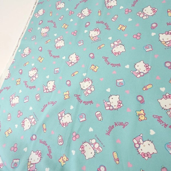 Photo5: 【1米 價格】🔴日本製｜💢 非 現貨｜🇯🇵 日本製｜100% 棉 ~ 牛津布｜Sanrio Hello Kitty｜2025年 11月 (5)