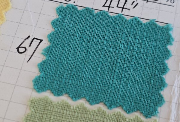 Photo1: 🔥 瘋狂亂減｜‼️不適用於 滿 $350 包郵 及 滿 $600 減 $30｜🇹🇼 台灣布  節紗布｜67-湖水綠 0.5碼 現貨 (1)