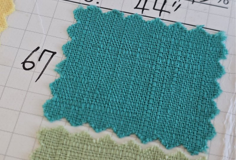 Photo1: 🔥 瘋狂亂減｜‼️不適用於 滿 $350 包郵 及 滿 $600 減 $30｜🇹🇼 台灣布  節紗布｜67-湖水綠 0.5碼 現貨 (1)