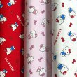 Photo2: 【1米 價格】🟣日本製｜💢 非 現貨｜🇯🇵 日本製｜100% 棉 ~ 牛津布｜Sanrio Hello Kitty｜2025年 11月 (2)