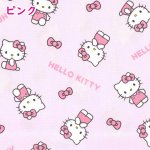 Photo7: 【1米 價格】🟣日本製｜💢 非 現貨｜🇯🇵 日本製｜100% 棉 ~ 牛津布｜Sanrio Hello Kitty｜2025年 11月 (7)