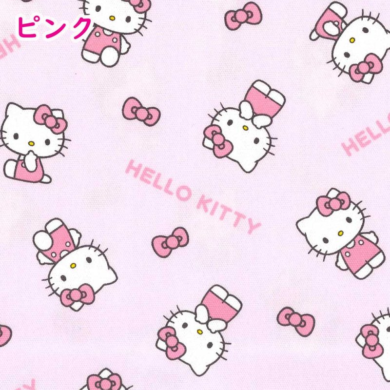 Photo7: 【1米 價格】🟣日本製｜💢 非 現貨｜🇯🇵 日本製｜100% 棉 ~ 牛津布｜Sanrio Hello Kitty｜2025年 11月 (7)