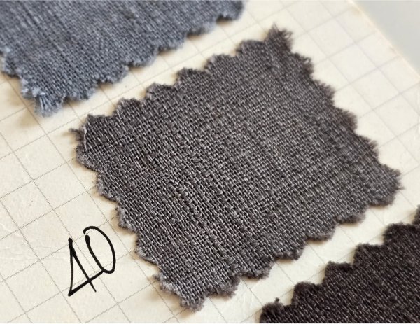 Photo1: 🔥 瘋狂亂減｜‼️不適用於 滿 $350 包郵 及 滿 $600 減 $30｜🇹🇼 台灣製  節紗布｜40-鐡灰 0.5碼 現貨 (1)