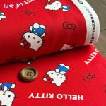 Photo5: 【1米 價格】🟣日本製｜💢 非 現貨｜🇯🇵 日本製｜100% 棉 ~ 牛津布｜Sanrio Hello Kitty｜2025年 11月 (5)