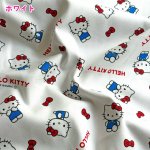 Photo4: 【1米 價格】🟣日本製｜💢 非 現貨｜🇯🇵 日本製｜100% 棉 ~ 牛津布｜Sanrio Hello Kitty｜2025年 11月 (4)