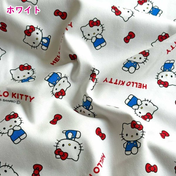 Photo4: 【1米 價格】🟣日本製｜💢 非 現貨｜🇯🇵 日本製｜100% 棉 ~ 牛津布｜Sanrio Hello Kitty｜2025年 11月 (4)