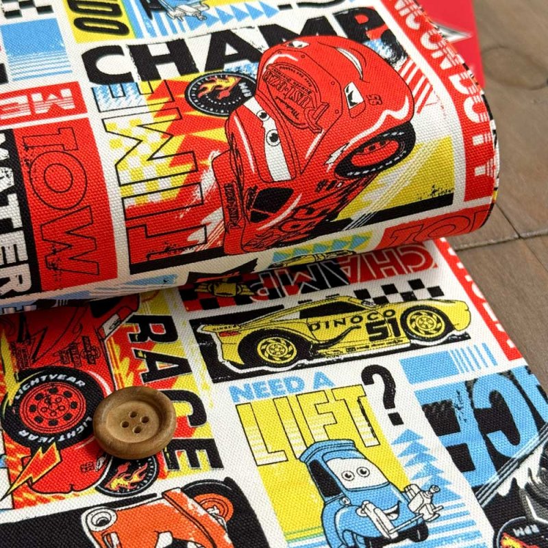 Photo3: 【1米 價格】🟣日本製｜💢 非 現貨｜🇯🇵 日本製｜100% 棉 ~ 牛津布｜Disney Cars｜2025年 12月 (3)