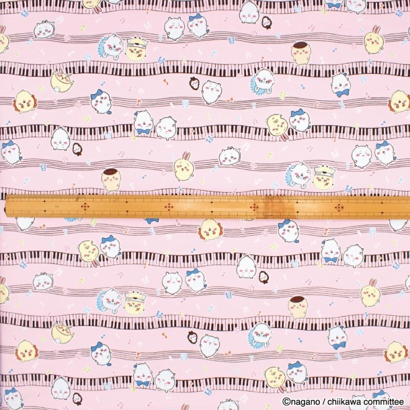 Photo4: 【1米 價格】🔵日本製｜💢 非 現貨｜🇯🇵 日本製｜100% 棉 ~ 牛津布｜Chiikawa 音樂｜2025年 12月 (4)
