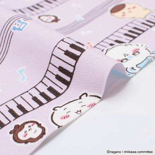 Photo5: 【1米 價格】🔵日本製｜💢 非 現貨｜🇯🇵 日本製｜100% 棉 ~ 牛津布｜Chiikawa 音樂｜2025年 12月 (5)