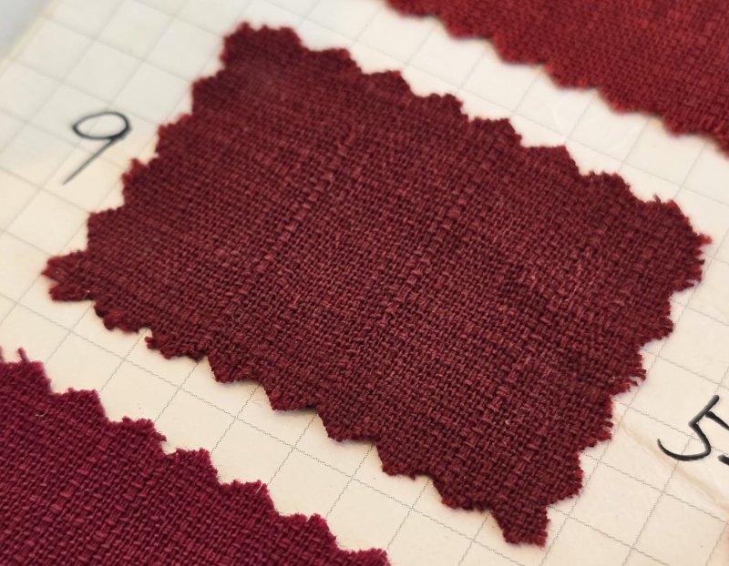 Photo1: 🔥 瘋狂亂減｜‼️不適用於 滿 $350 包郵 及 滿 $600 減 $30｜🇹🇼 台灣布 節紗布｜🎨9-深紅 0.5m 現貨 (1)