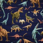 Photo7: 【1米 價格】🟡日本製｜💢 非 現貨｜🇯🇵 日本製｜100% 棉 ~ 牛津布｜恐龍 Dinosaur｜2025年 12月 (7)