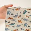 Photo4: 【1米 價格】🔴日本製｜💢 非 現貨｜🇯🇵 日本製｜100% 棉 ~ 薄棉｜Nuance Kids 可愛恐龍 Dinosaur｜2025年 12月 (4)