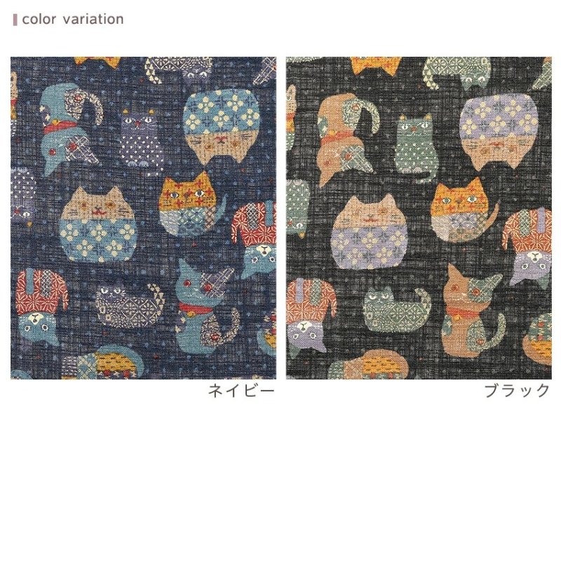 Photo2: 【1米 價格】🔴日本製｜💢 非 現貨｜🇯🇵 日本製｜100% 棉 ~ 薄｜復古金色貓咪 不規則紗線｜2025年 12月 (2)