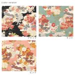 Photo7: 【1米 價格】🔴日本製｜💢 非 現貨｜🇯🇵 日本製｜100% 棉 ~ 薄｜金粉 日式花卉 和風｜2025年 12月 (7)