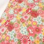 Photo7: 【1米 價格】🔴日本製｜💢 非 現貨｜🇯🇵 日本製｜100% 棉 ~ 薄｜牡丹 日式花卉 和風｜2025年 12月 (7)