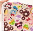 Photo4: 【1米 價格】🟣日本製｜💢 非 現貨｜🇯🇵 日本製｜100% 棉 ~ 牛津布｜Disney Mickey Mouse & friends｜2025年 12月 (4)