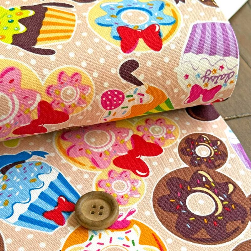 Photo2: 【1米 價格】🟣日本製｜💢 非 現貨｜🇯🇵 日本製｜100% 棉 ~ 牛津布｜Disney Mickey Mouse & friends｜2025年 12月 (2)
