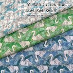 Photo1: 【1米 價格】🟤日本製｜💢 非 現貨｜🇯🇵 日本製｜100% 棉 ~ 牛津布｜YUWA 有輪商店 天鵝湖 Swi Swi Swan｜2025年 (1)