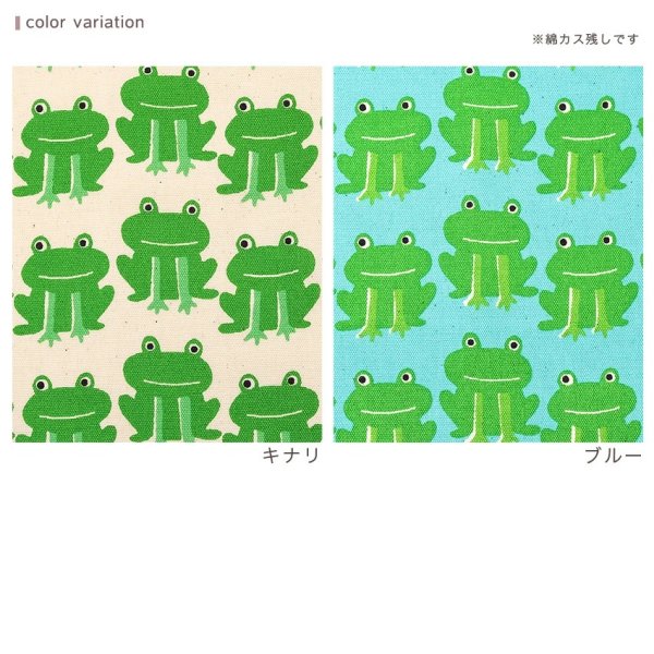 Photo2: 【1米 價格】🔴 日本製｜💢 非 現貨｜🇯🇵 日本製｜100% 棉 ~ 牛津布｜🐸 青蛙｜2025年 12月 (2)