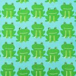 Photo7: 【1米 價格】🔴 日本製｜💢 非 現貨｜🇯🇵 日本製｜100% 棉 ~ 牛津布｜🐸 青蛙｜2025年 12月 (7)