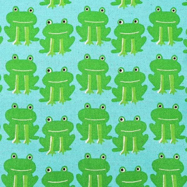 Photo7: 【1米 價格】🔴 日本製｜💢 非 現貨｜🇯🇵 日本製｜100% 棉 ~ 牛津布｜🐸 青蛙｜2025年 12月 (7)