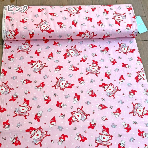 Photo5: 【1米 價格】🟣日本製｜💢 非 現貨｜🇯🇵 日本製｜100% 棉 ~ 牛津布｜Sanrio My Melody｜2025年 12月 (5)