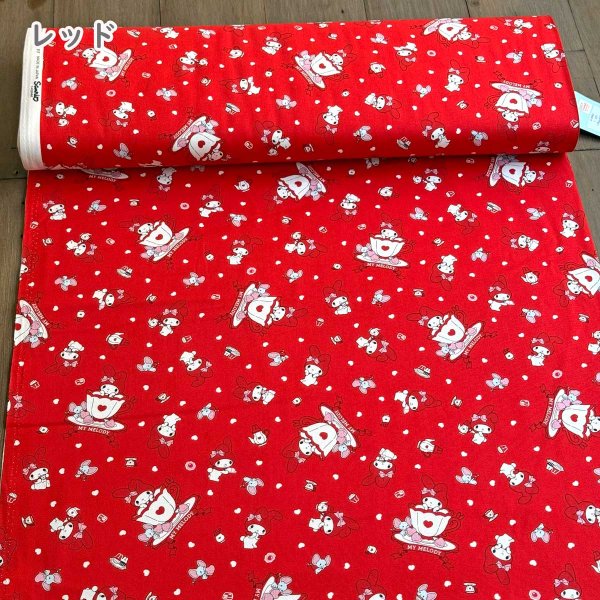 Photo3: 【1米 價格】🟣日本製｜💢 非 現貨｜🇯🇵 日本製｜100% 棉 ~ 牛津布｜Sanrio My Melody｜2025年 12月 (3)