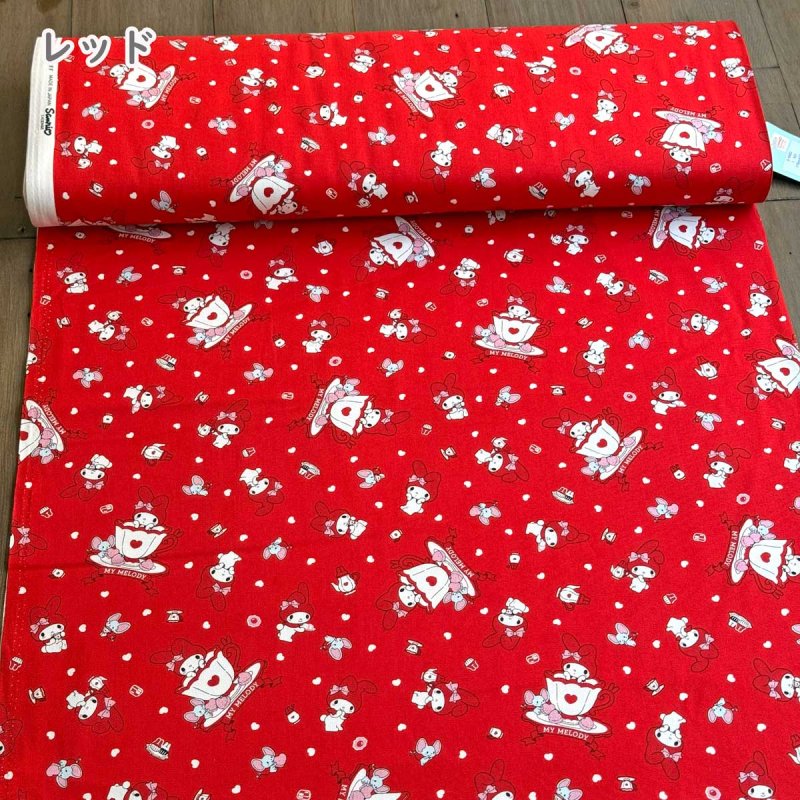 Photo3: 【1米 價格】🟣日本製｜💢 非 現貨｜🇯🇵 日本製｜100% 棉 ~ 牛津布｜Sanrio My Melody｜2025年 12月 (3)