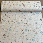 Photo2: 【1米 價格】🟣🔵日本製｜💢 非 現貨｜🇯🇵 日本製｜100% 棉 ~ 牛津布｜Sanrio 玉桂狗 Cinnamoroll｜2025年 12月 (2)