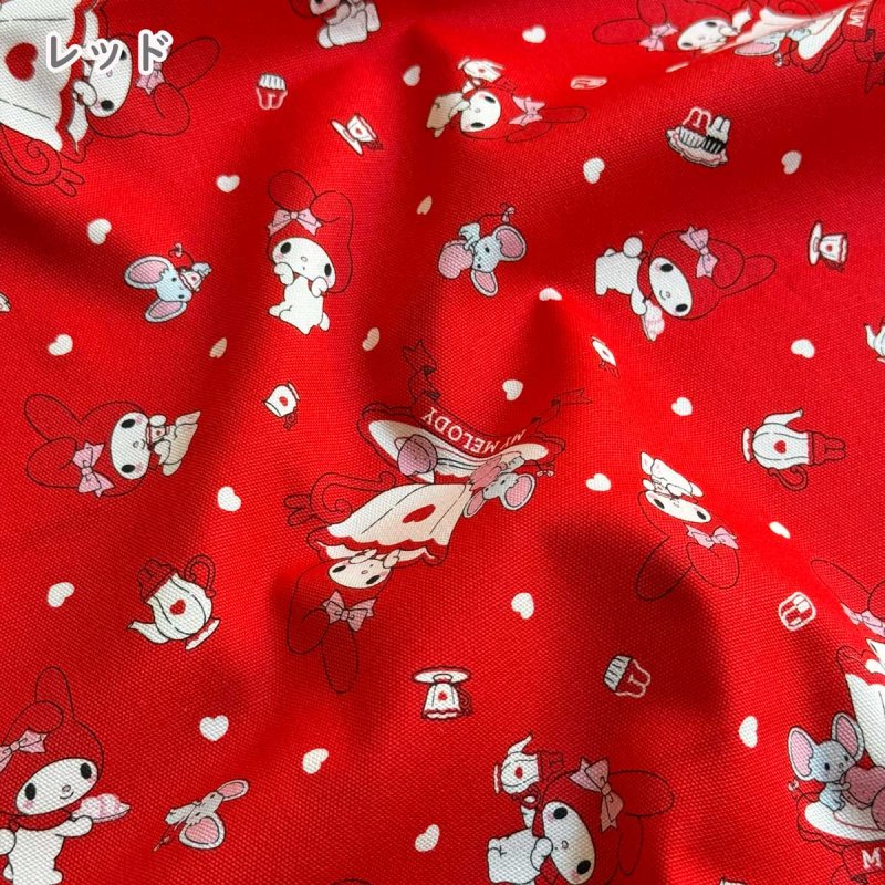Photo2: 【1米 價格】🟣日本製｜💢 非 現貨｜🇯🇵 日本製｜100% 棉 ~ 牛津布｜Sanrio My Melody｜2025年 12月 (2)