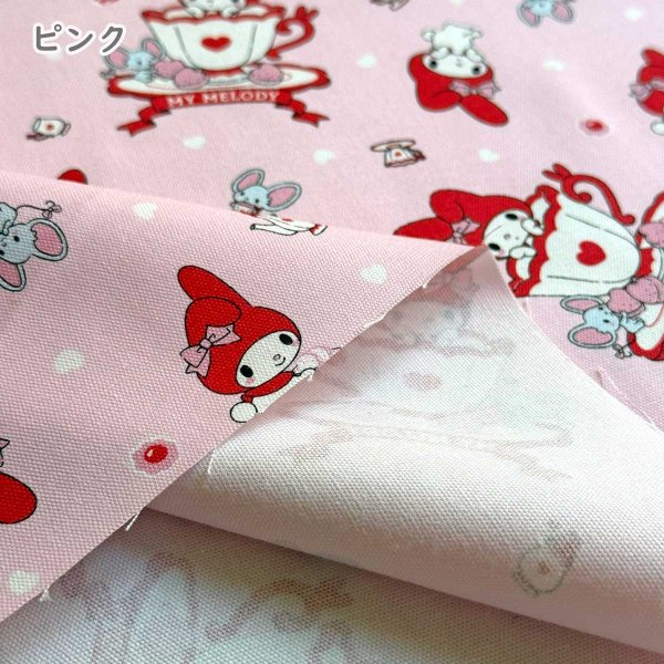 Photo4: 【1米 價格】🟣日本製｜💢 非 現貨｜🇯🇵 日本製｜100% 棉 ~ 牛津布｜Sanrio My Melody｜2025年 12月 (4)