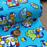 Photo5: 【1米 價格】🟣日本製｜💢 非 現貨｜🇯🇵 日本製｜100% 棉 ~ 牛津布｜M78星雲 奧特曼 ｜2025年 12月 (5)