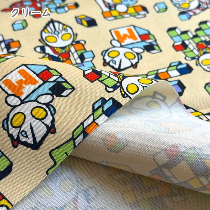 Photo3: 【1米 價格】🟣日本製｜💢 非 現貨｜🇯🇵 日本製｜100% 棉 ~ 牛津布｜M78星雲 奧特曼 ｜2025年 12月 (3)