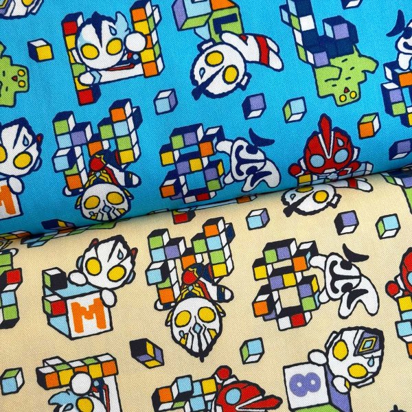 Photo1: 【1米 價格】🟣日本製｜💢 非 現貨｜🇯🇵 日本製｜100% 棉 ~ 牛津布｜M78星雲 奧特曼 ｜2025年 12月 (1)