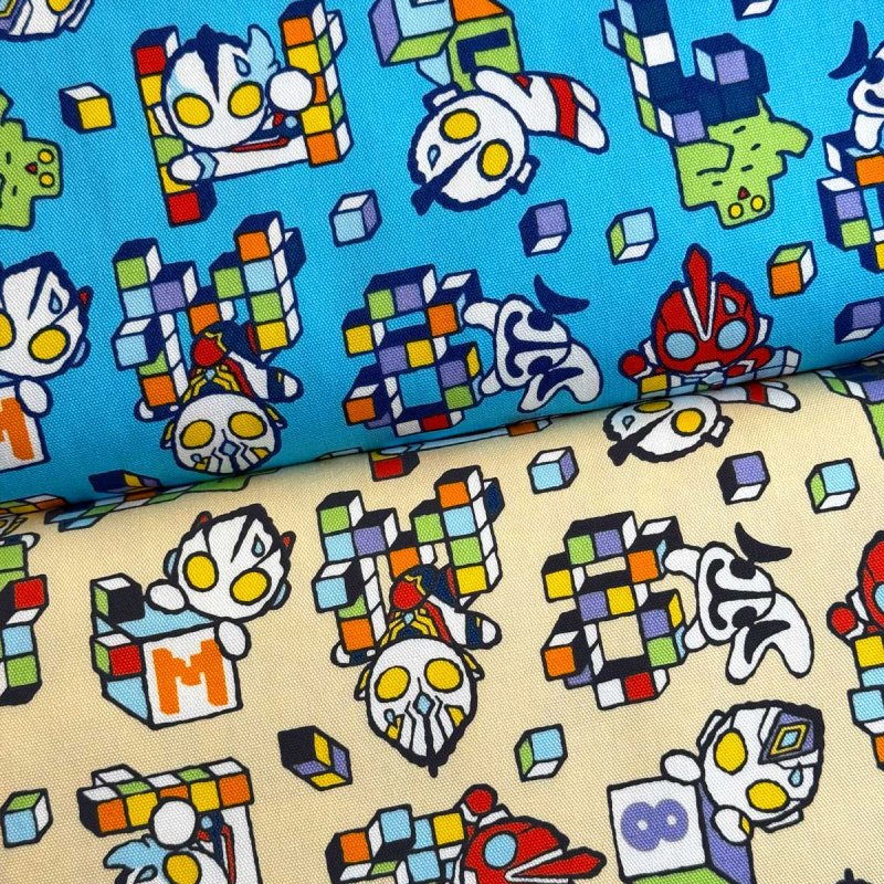 Photo1: 【1米 價格】🟣日本製｜💢 非 現貨｜🇯🇵 日本製｜100% 棉 ~ 牛津布｜M78星雲 奧特曼 ｜2025年 12月 (1)