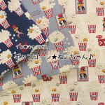 Photo1: 【日本選物｜預訂商品（約15–20日到貨）】🟫日本製｜100% 棉 ~ 棉帆布｜爆谷 貓｜2026年 1月 (1)