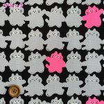 Photo4: 【1米 價格】🟣日本製｜💢 非 現貨｜🇯🇵 日本製｜100% 棉 ~ 牛津布｜可愛貓咪｜2026年 1月 (4)