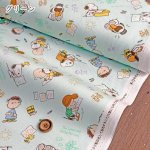 Photo5: 【1米 價格】🟣日本製｜💢 非 現貨｜🇯🇵 日本製｜100% 棉 ~ 牛津布｜史努比 PEANUTS Snoopy｜2026年 1月 (5)