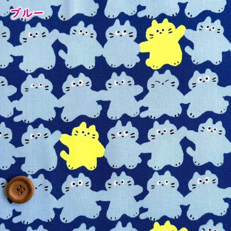 Photo6: 【1米 價格】🟣日本製｜💢 非 現貨｜🇯🇵 日本製｜100% 棉 ~ 牛津布｜可愛貓咪｜2026年 1月 (6)