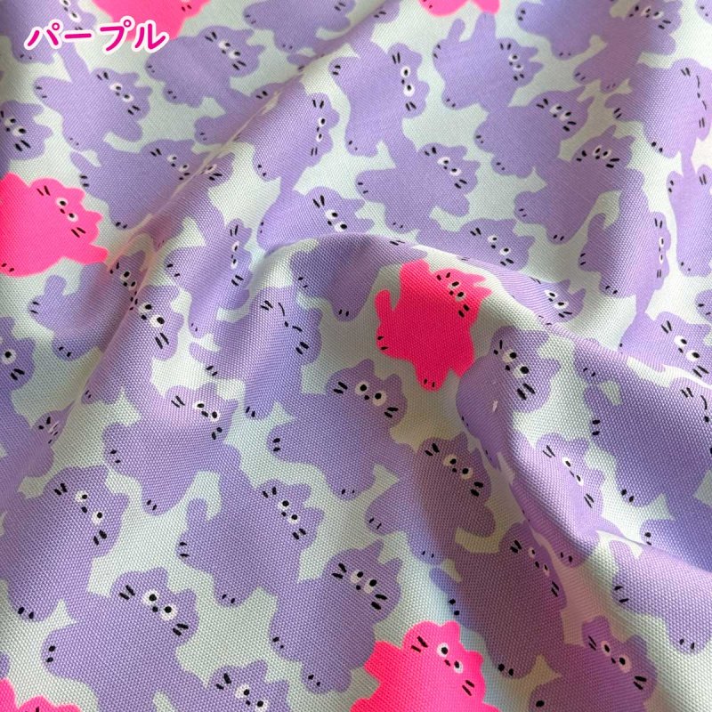 Photo10: 【1米 價格】🟣日本製｜💢 非 現貨｜🇯🇵 日本製｜100% 棉 ~ 牛津布｜可愛貓咪｜2026年 1月 (10)
