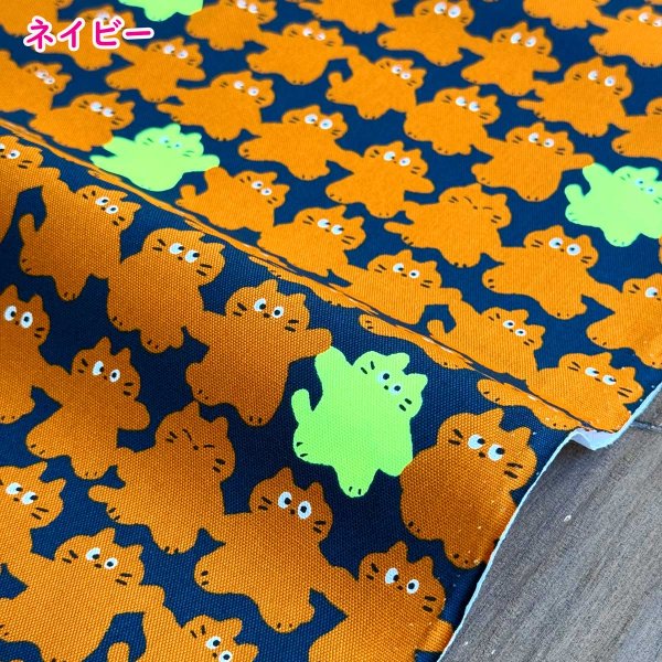 Photo1: 【1米 價格】🟣日本製｜💢 非 現貨｜🇯🇵 日本製｜100% 棉 ~ 牛津布｜可愛貓咪｜2026年 1月 (1)